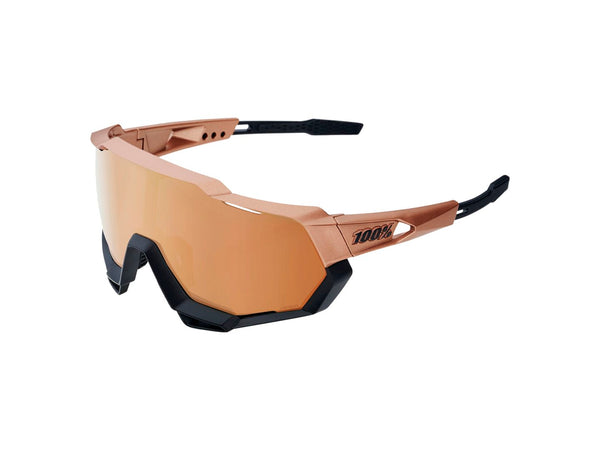 100% Speedtrap HiPER Copper Brown Eyewear