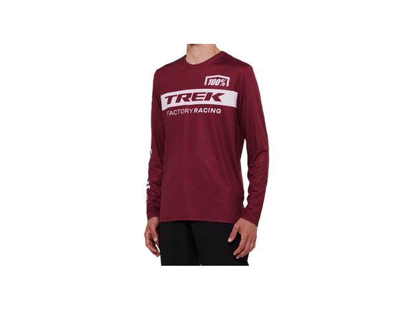 Jersey 100 TFR Airmatic Long Sleeve X-Large Dark Red