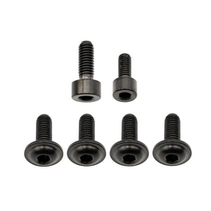 Better Bolts Fox 34SL Fork Ti Bolt Kit Grip/Rhythm Black 6/Count