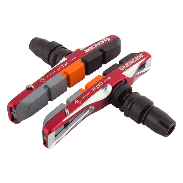 Box components Box One Brake Shoes 1 Pair 70mm Triple Black/Orange/Grey Red BOX Offset