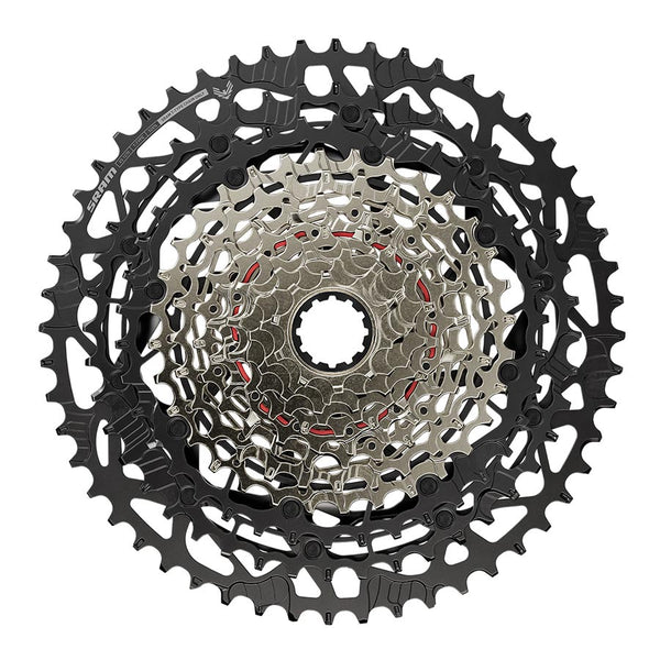 SRAM Eagle T-Type XS-1270 Cassette - 12-Speed 10-52t For HG 8-10 Driver Silver/BLK