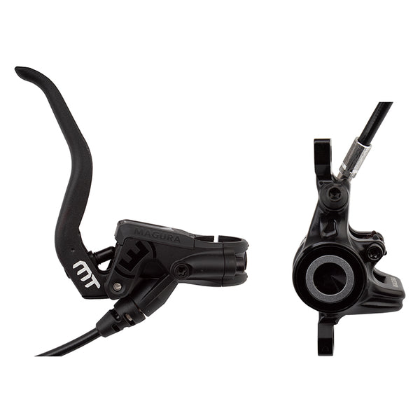 Magura MT4 Disc Brake and Lever - Front or Rear Hydraulic Post Mount Black