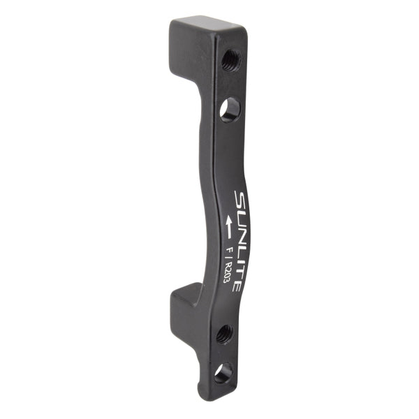 Sunlite Disc Adapter FT/RR 203mm Post Mount Post Mount Black