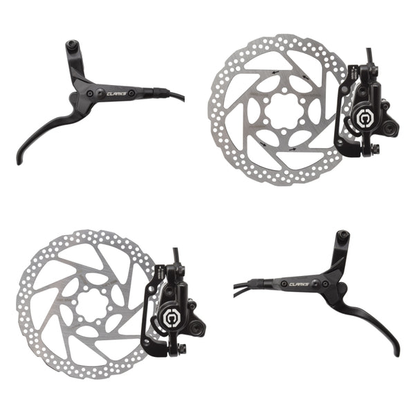 Clarks M3000 eBike Hydraulic Brake Pair disc brake Black