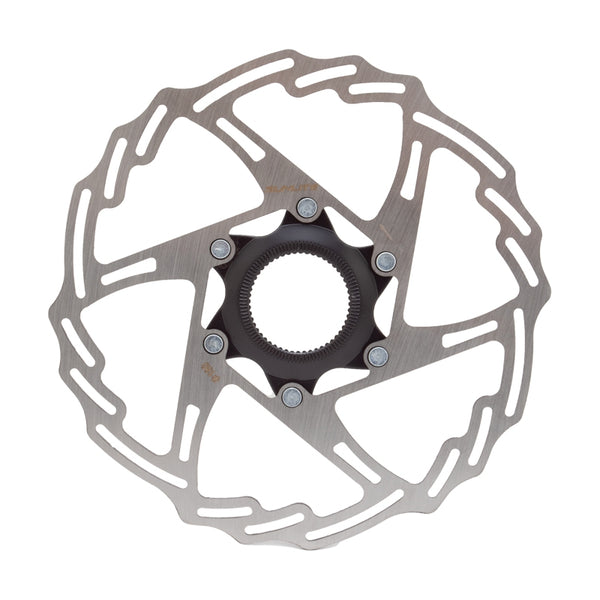Sunlite 2-Piece CL Disc Rotor 180mm Black/Silver Rotor