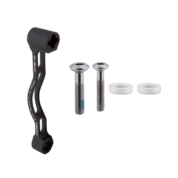 Origin8 TorqLite Post Mount Disc Adapter  Post Mount Post Mount Black 20mm