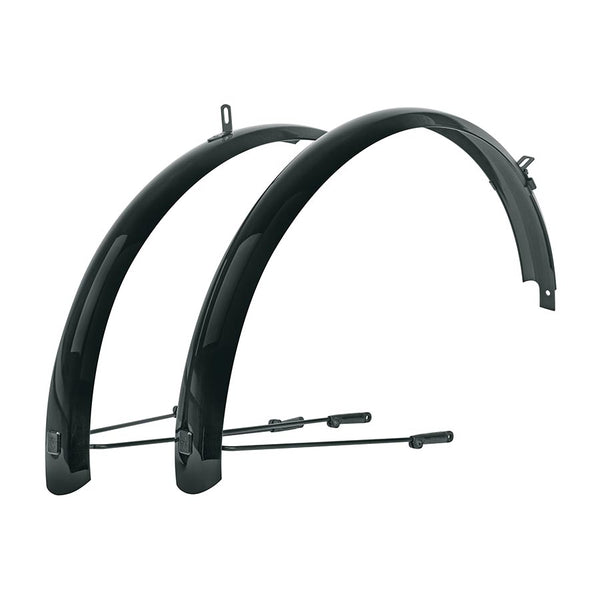 SKS B53 Bluemels Full Coverage Fender Set - 53mm 24 x 1-1.9" Black