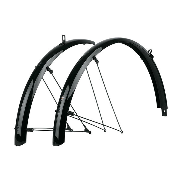 SKS B55 Bluemels Full Coverage Fender Set - 55mm 700 x 38-47 Black