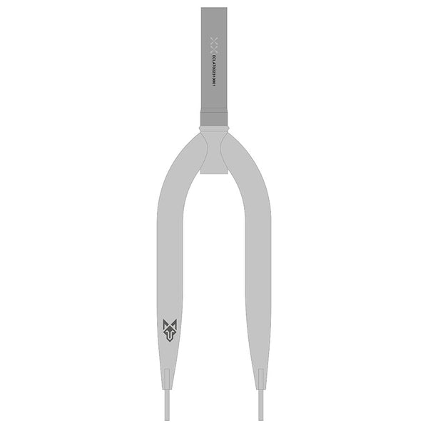 Eclat Jackal Ten Rigid Fork 20'' 1-1/8'' Rake: 10mm Clear