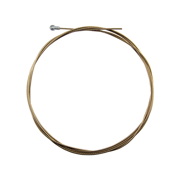 Origin8 SS SuperSlick Electrolysis Road Brake Cable Front or Rear 2800mm 1.5mm SS Gold Road