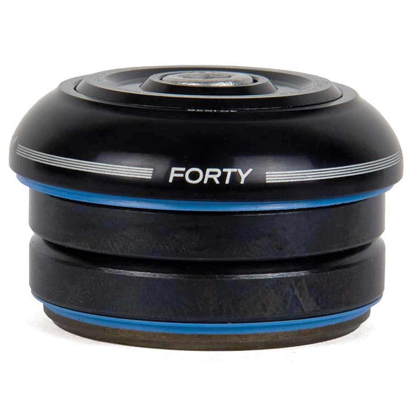 Cane Creek 40 IS38/25.4 IS38/26 Short Cover Headset Black