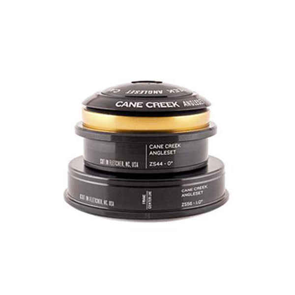 Cane Creek AngleSet Headset Complete ZS44/28.6/H13 | EC56/40/H15 Black