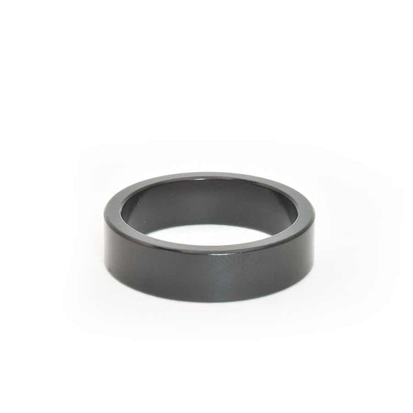 Wheels Manufacturing Aluminum Headset Spacer - 1-1/8" 10mm Black 5-pack