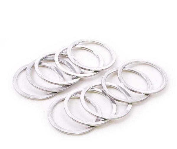 Wheels Manufacturing Aluminum Headset Spacer - 1-1/8" 1.5mm Silver 5-pack