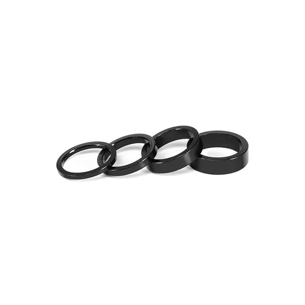 Salt Headset Spacer Headset Spacer 1-1/8 Height: 3mm/5mm/8mm/10mm 6061-T6 Aluminum Black