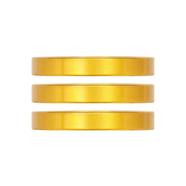 Industry Nine iRiX Headset Spacer 1-1/8'' Height: 5mm Aluminum Gold 3pcs