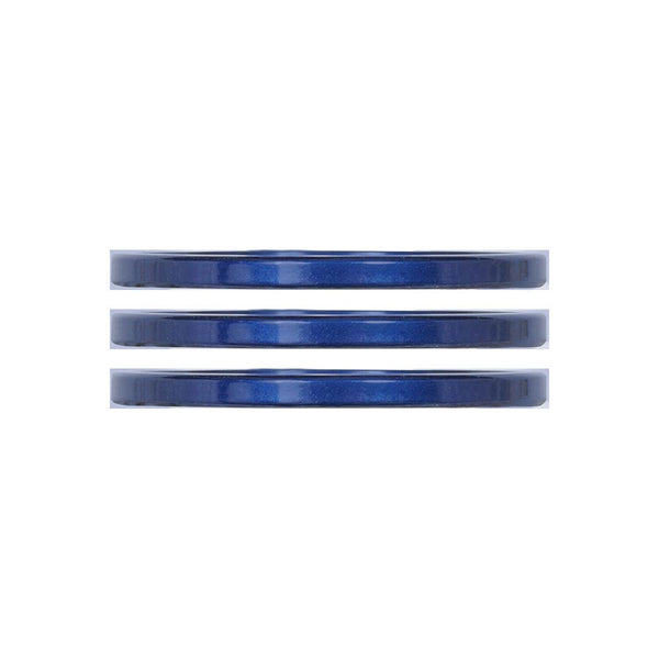 Industry Nine iRiX Headset Spacer 1-1/8'' Height: 2.5mm Aluminum Blue 3pcs