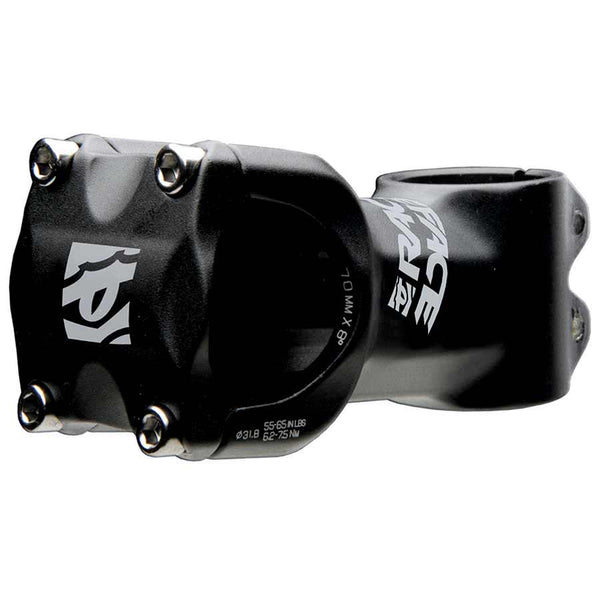 RaceFace Ride XC Stem - 60mm 31.8 Clamp +/-6 1 1/8" Aluminum Black