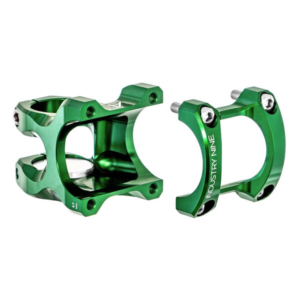 Industry Nine A318 Stem Diameter: 31.8mm Length: 30mm Steerer: 1-1/8'' 8° Green