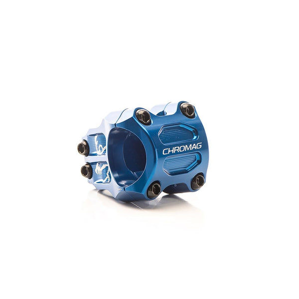 Chromag Riza Stem - 38mm 31.8mm Clamp +/-0 Blue