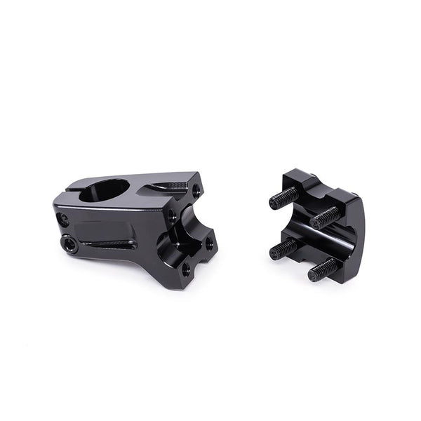 Eclat Domain Front Stem Diameter: 22.2mm Length: 50mm Steerer: 1-1/8 Black