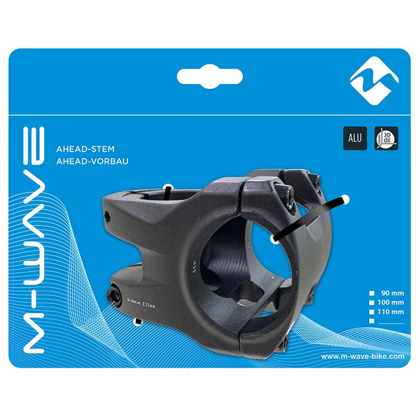 M-Wave ST-M4.1 Stem Diameter: 31.8mm Length: 50mm Steerer: 1-1/8'' 0° Black