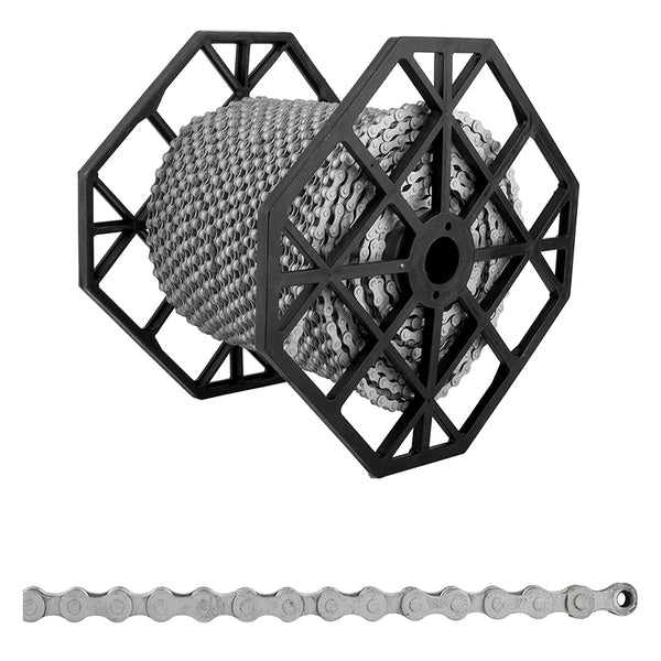 KMC S1 RB Chain - Single Speed 1/2" x 1/8" Silver Bulk 250 Foot Roll
