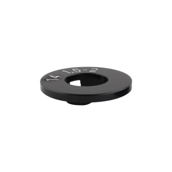 Alienation Circle Jerks Chain Tensioner Speeds 14mm x 1.5-2mm 6061-T6 Black