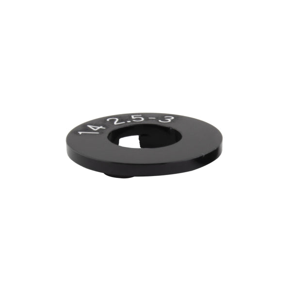 Alienation Circle Jerks Chain Tensioner Speeds 14mm x 2.5-3mm 6061-T6 Black