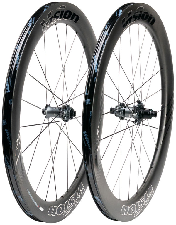 Vision Metron RS 60 Silver Edition Wheelset - 700 12 x 100mm/12 x 142mm Center-Lock XDR Carbon BLK