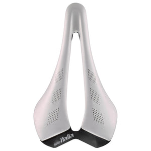 Selle Italia SLR Elite Opal S3 Steel Rails  White