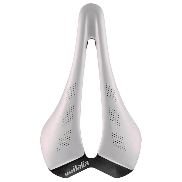 Selle Italia SLR Elite Opal S3 Steel Rails  White