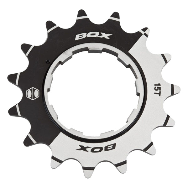 BOX Box One 3/32" CNC AL 7075 Cog Black - 15t
