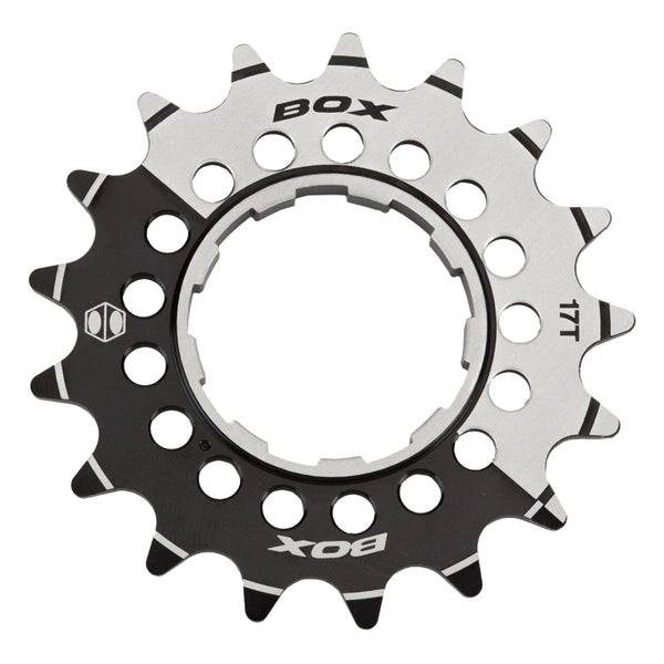 BOX Box One 3/32" CNC AL 7075 Cog Black - 17t