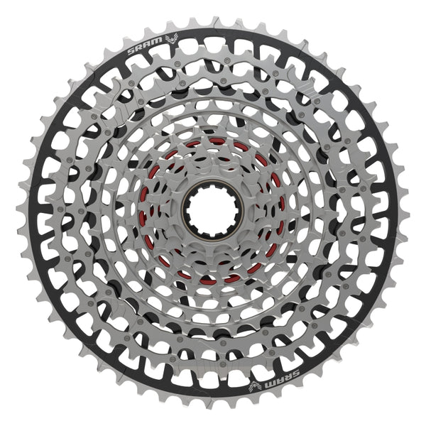 SRAM XX Eagle T-Type XS-1297 Cassette - 12-Speed 10-52t For XD Driver Silver/BLK