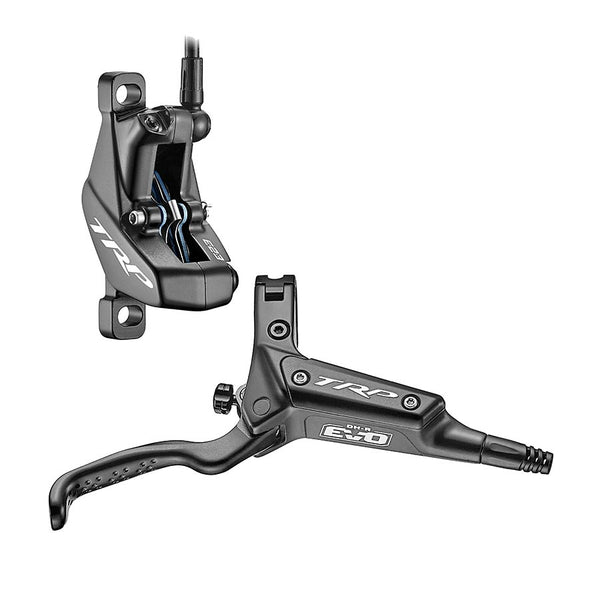 TRP DH-R EVO HD-M846 Disc Brake Lever - Rear Hydraulic 4-Piston Post Mount BLK