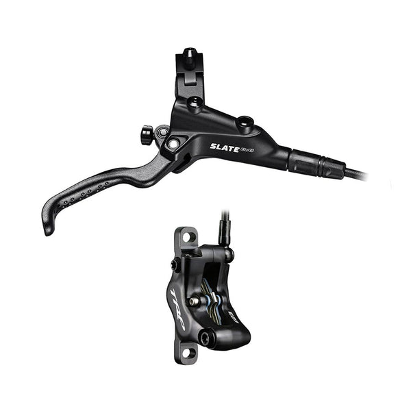 TRP Slate EVO Disc Brake and Lever - Rear Hydraulic Post Mount Black