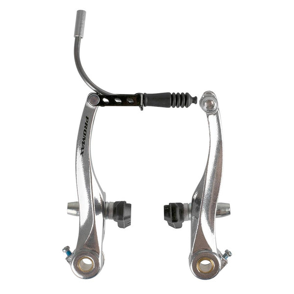 Promax TX V-Brake MTB Linear Pull Brake Front and Rear Silver Set