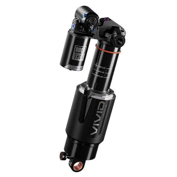 RockShox Vivid Ultimate D1 Rear shock 205x65 Shaft Eyelet: Standard Body Eyelet: Trunnion 4 Tokens Reb55/Comp30 Lockout 25 Transition Repeater (2022+)