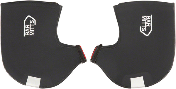 Bar Mitts Road Pogie Handlebar Mittens - Internally Routed Campy/SRAM/Newer Shimano No Zipper XL BLK