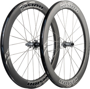 Vision Metron RS 60 Silver Edition Wheelset - 700 12 x 100mm/12 x 142mm Center-Lock HG 11/12 Carbon BLK