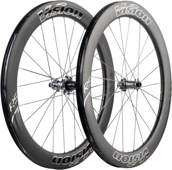Vision Metron RS 60 Silver Edition Wheelset - 700 12 x 100mm/12 x 142mm Center-Lock HG 11/12 Carbon BLK
