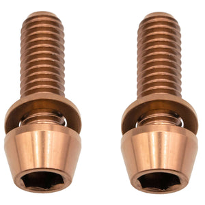 Better Bolts Ti Post Mount Caliper Bolts 18mm Copper 2/Count