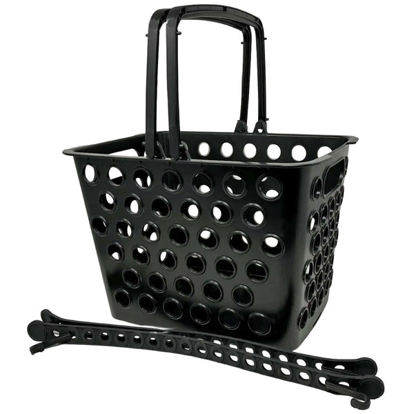 BiKASE Momo Basket Strap Mount Black