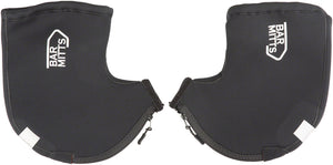 Bar Mitts Extreme Road Pogie Handlebar Mittens - Internally Routed Campy/SRAM/Newer Shimano No Zipper XL BLK