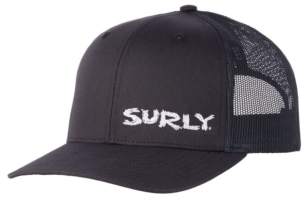 Surly Scratchy Logo Snap Back Hat - Black One Size – Lenny's Bike Shop