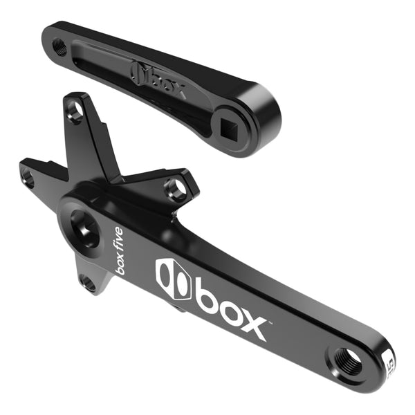 Box components .five. Square Tapered Forged 135mm SQR JIS crankset black