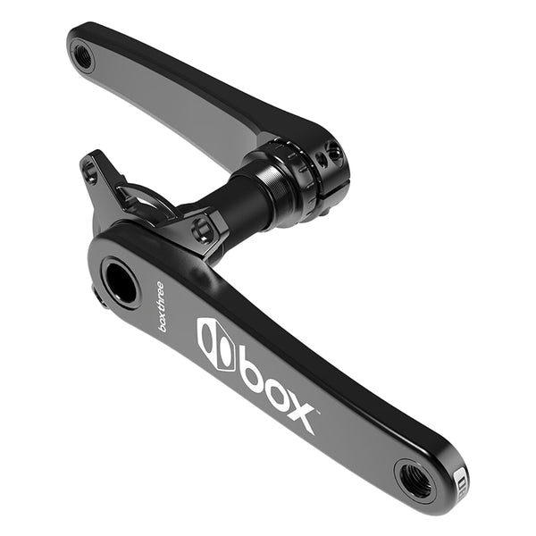 Box components .three. 2pc Hollow 177 24mm crankset black