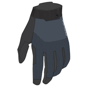 Endura Loop Full Finger Gloves Carbon Gray L