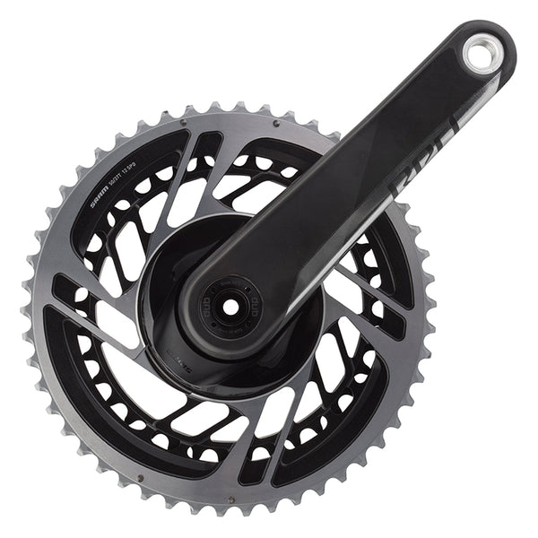 SRAM Red AXS Crankset Speed: 12 Spindle: 28.99mm BCD: Direct Mount 50/37 DUB 172.5mm Black Road